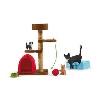 Schleich Farm World Playtime voor schattige katten en poëzie