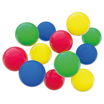 Hubelino Marbles Plastic, 12 stuks.