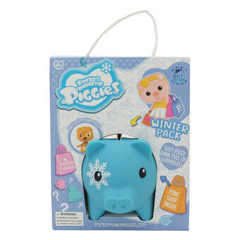 Pockey Money Piggies Speelfiguur met Spaarpot - Winterpaket