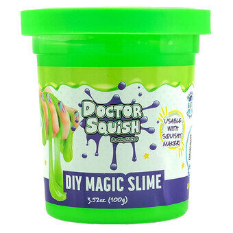 Doctor squish Slime - groen, 100 gram