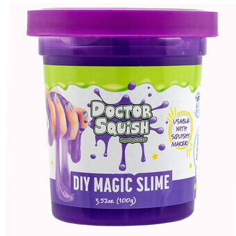 Doctor squish Slime - paars, 100 gram