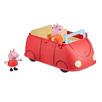 Peppa Pig rode auto