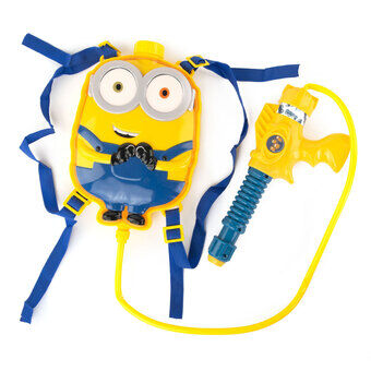 Waterpistool met rugzak tank minions