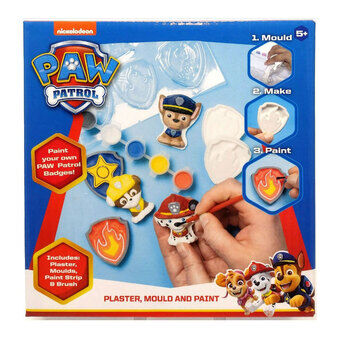 Gips en verf Paw Patrol - Blauw