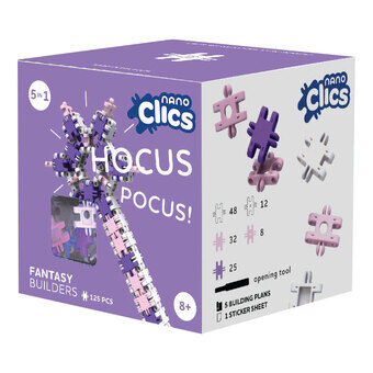 Nano Clics - Fantasy Bouwers, 125dlg.