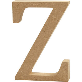 Letter z mdf 13cm, 1 st.