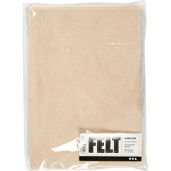 Hobbyvilt lichtbeige a4, 10 Ark