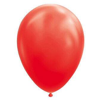 Ballonnen Rood 30 cm, 10 stuks.