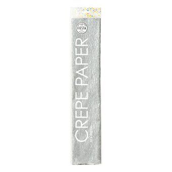 Crepepapier Zilver, 50x250cm