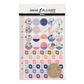 Stickerboek Bloemen A5 voor Planner, 578st.