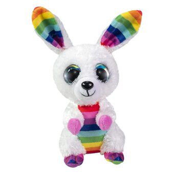 Lumo Stars Knuffel - Konijn Regenboog, 15cm