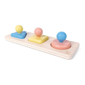 Hape Montessori Spiegel Vormpuzzel Hout