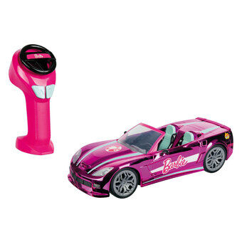 Barbie Mondo Motors RC Remote Controlled Car - Verchroomd Roze