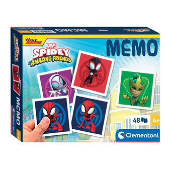 Clementoni Memospel Spidey En Zijn Vriendjes