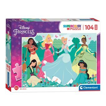 Clementoni maxi puzzel Disney prinses, 104 st.