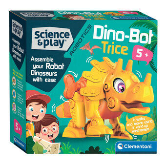 Clementoni Wetenschap & Spel Junior - Dino Bot Triceratops