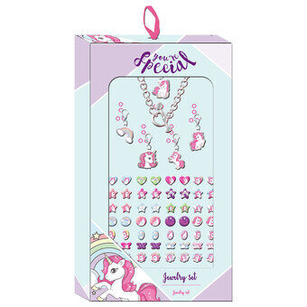 Unicorn Juwelenset met stickers