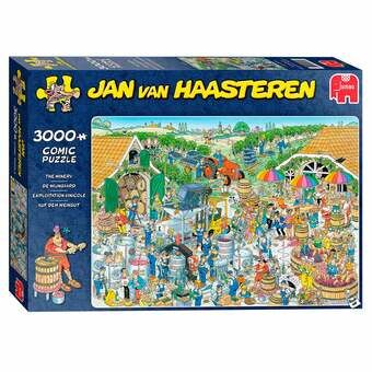 Jan van haasteren puzzel - de wijngaard, 3000 st.