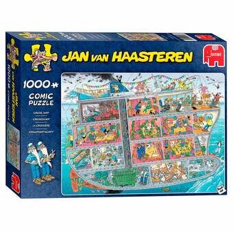 Jan van haasteren puzzel - cruiseschip, 1000 st.