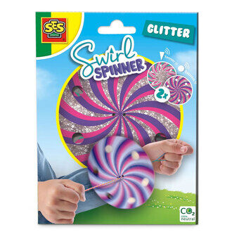 Ses swirl Spinner - glitter