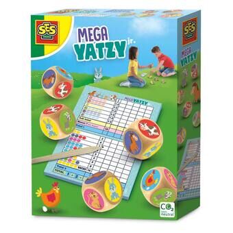 SES Mega Yatzy Junior Kids Bordspel