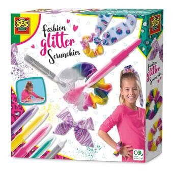 Zie Fashion glitter scrunchies