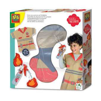 SES Petit Pretenders Brandweerset fancy dress set.