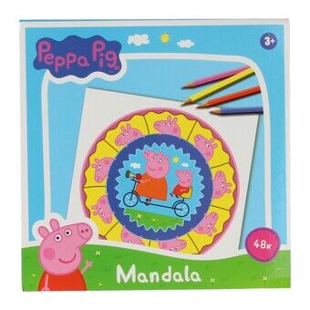 Peppa Pig mandala kleurboek