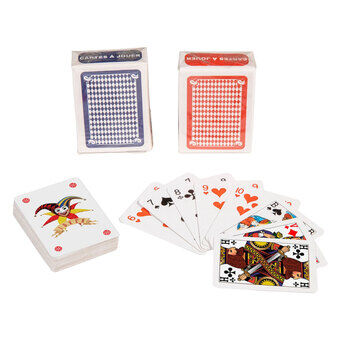 Clown Spelletjes Mini Speelkaarten, Set van 2