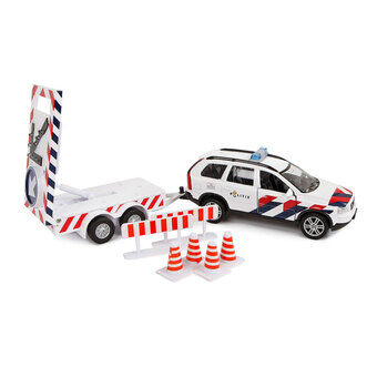 Kinderglobe die-cast politie volvo xc90 met pijl auto nl