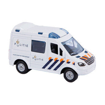 Kinderglobe die-cast politieauto nl, 8cm