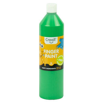 Creall vingerverf zonder conserveringsmiddelen groen, 750ml