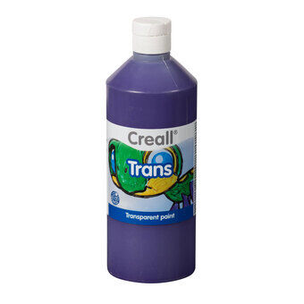 Creall transparante verf paars, 500ml