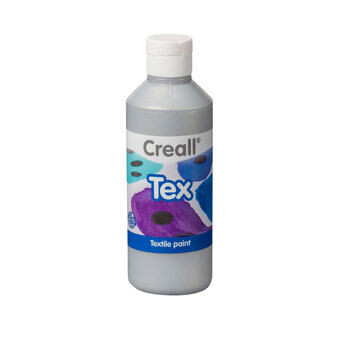 Creall textielverf zilver, 250ml