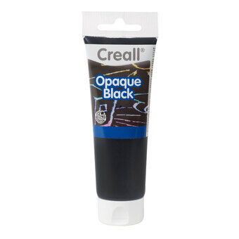 Creall dekkende verf zwart, 120ml