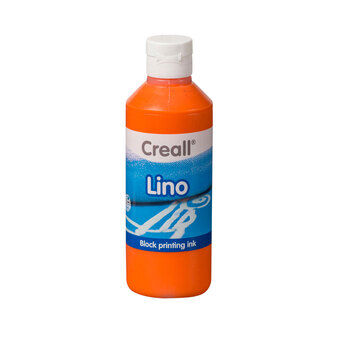 Creall lino blokprint verf oranje, 250ml