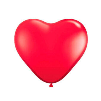 Hartballonnen-rood, 8 st.