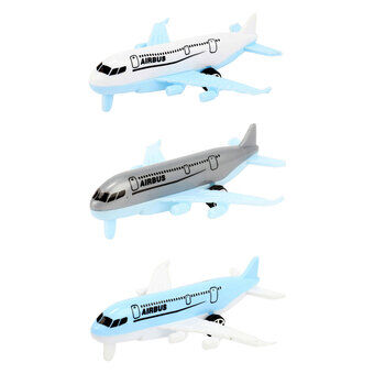 Vliegtuigen van Airbus, 3 stuks.