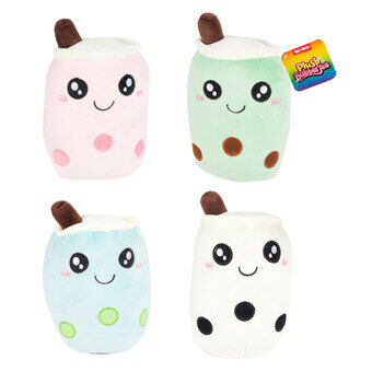 Knuffel Bubble Tea Pluche, 18 cm