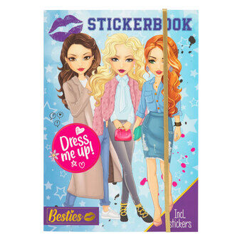 Bestie\'s dress me up stickerboek