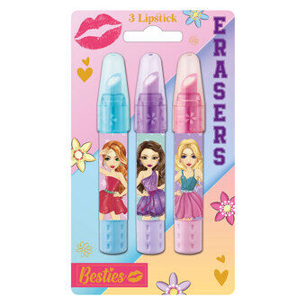 Besties lipstick kauwgom, 3 st.