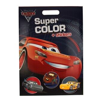 Walt Disney super colour kleurboek auto\'s