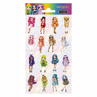 Stickervel Twinkle Rainbow High