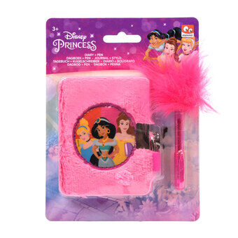 Disney prinses dagboek pluche met pen