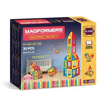 Mijn eerste Magformers, 30 stuks.