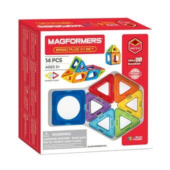 Magformers stuurpen basisset Plus, 14-dlg.