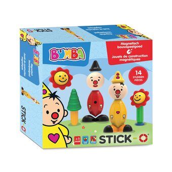 Stick-O Bumba Speelset, 14 stuks.