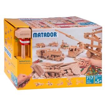 Matador explorer e717 bouwset hout, 717-dlg.