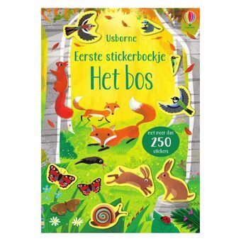 Eerste stickerboek het bos