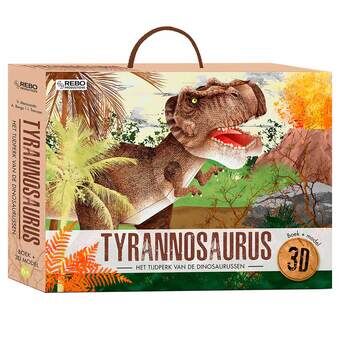 Boek + 3D-model tyrannosaurus